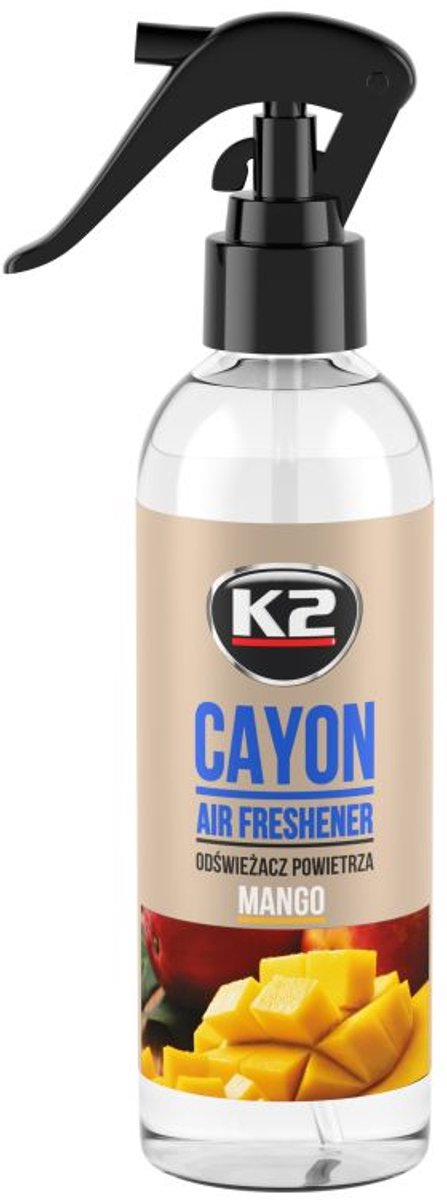 K2 Cayon - Luchtverfrisser - Mango - 250ml - Intens Aroma