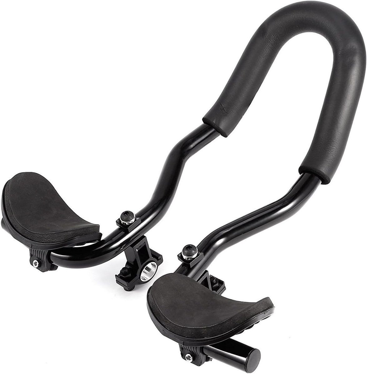 Fiets Stuur - Ruststang Fiets - Comfortabel Fietsen - Ergonomische Demping - 37 cm Lengte - Zwart