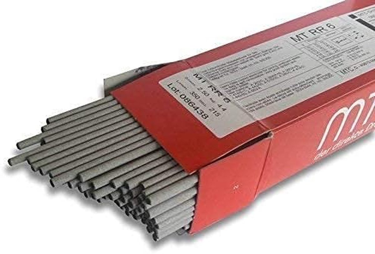 Laselektroden - Roestvrijstaal Elektroden - Corrosiebestendig Lassen - Hoge Kwaliteit Omhulling - 2mm Ø 4 Kg - Zilver