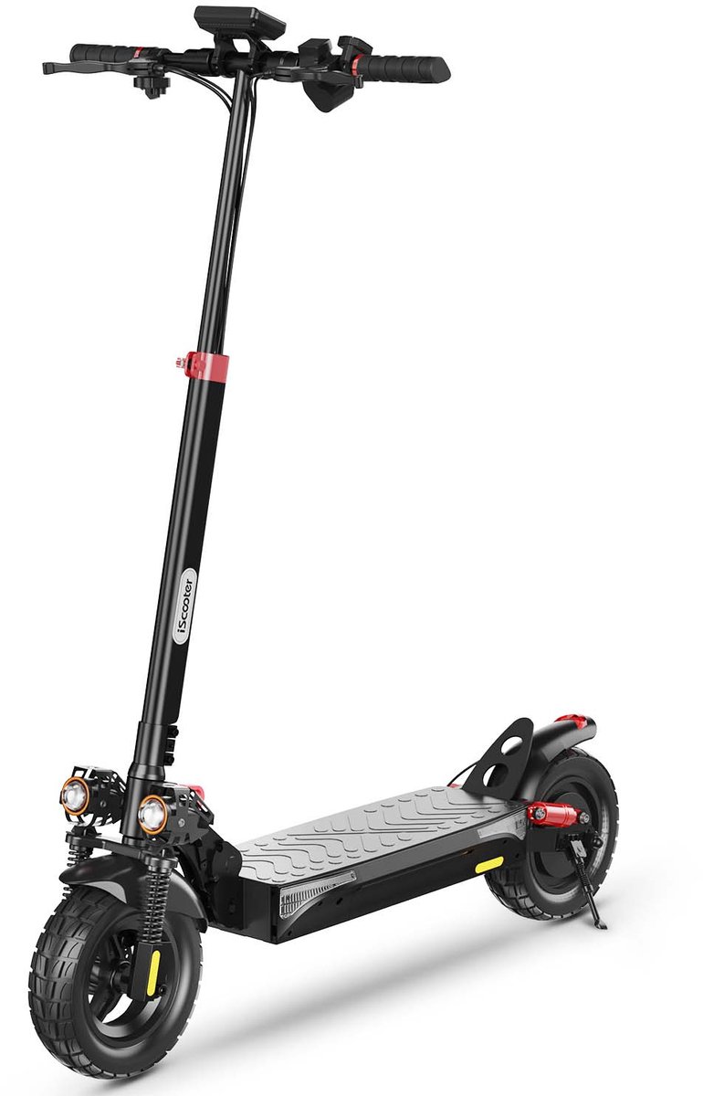 iScooter iX4 Elektrische scooter - 10inch - 40km actieradius - 800W motor - zwart