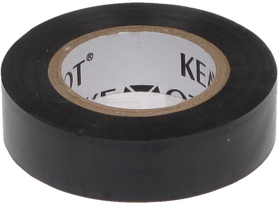Onbekend - Isolatieband - 18.3m - PVC - Zwart — afbeelding 2