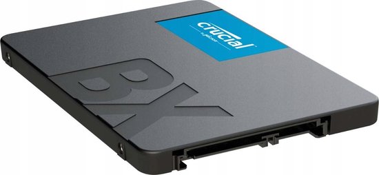 Crucial BX500 2TB SSD - SATA III - 2,5 inch - 3D NAND - 560 MB/s | bol
