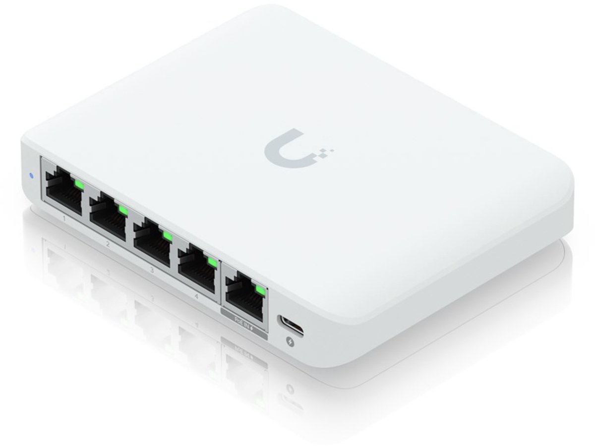Ubiquiti UniFi Flex Mini - Netwerkswitch - 5 Poorten - Managed - PoE - 2.5 Gbps — cadeau in Cadeau-ideeën - foto 4