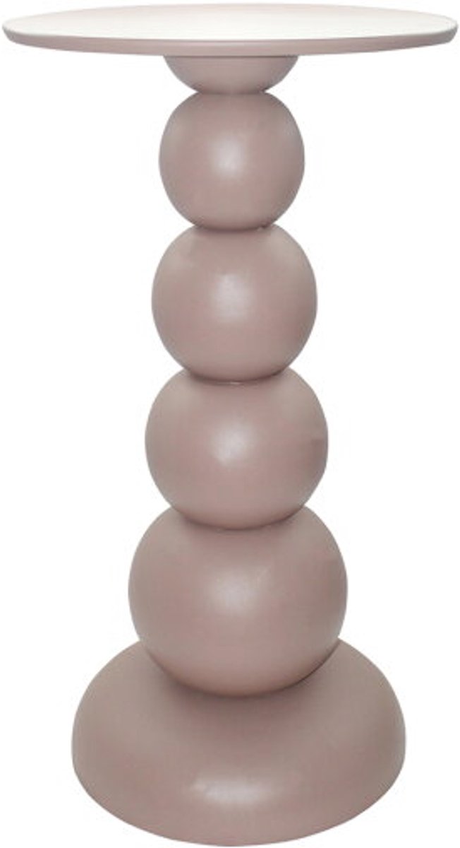 Gouda plantentafel, Ø51, H98, warm beige - Formaggio Collection