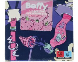 Beffy - Beflapje Strawberry - 3 stuks