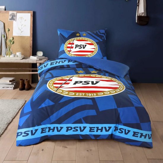 PSV Dekbedovertrek Blauw van PSV — afbeelding 3