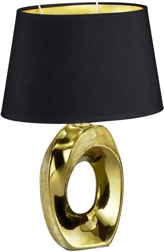 REALITY TABA - Tafellamp - Goud - excl. 1x E14 3,5 W - Snoerschakelaar
