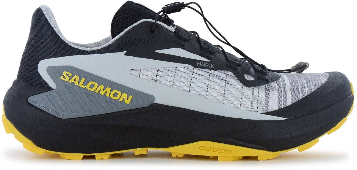 Salomon Genesis Heren Trail-Running Schoenen Hardloopschoenen 479781 Zwart
