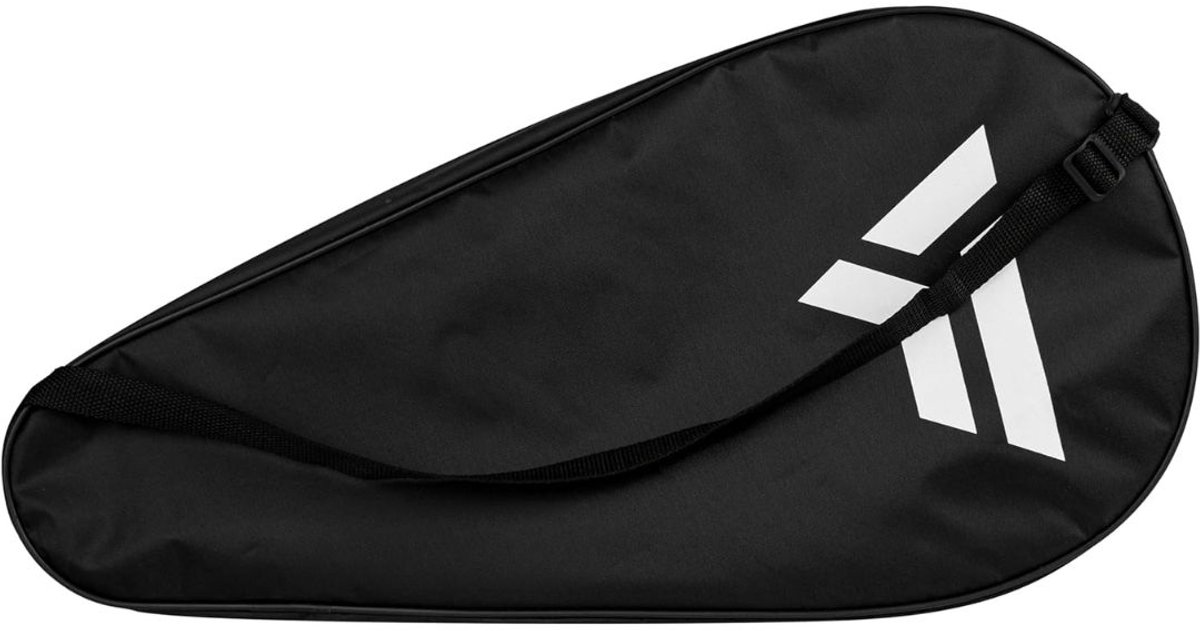Ploutos® Padeltas - Padel Rugzak voor 1 Padelracket - Compacte Padeltas - Zwart - 52cm x 27cm x 1cm