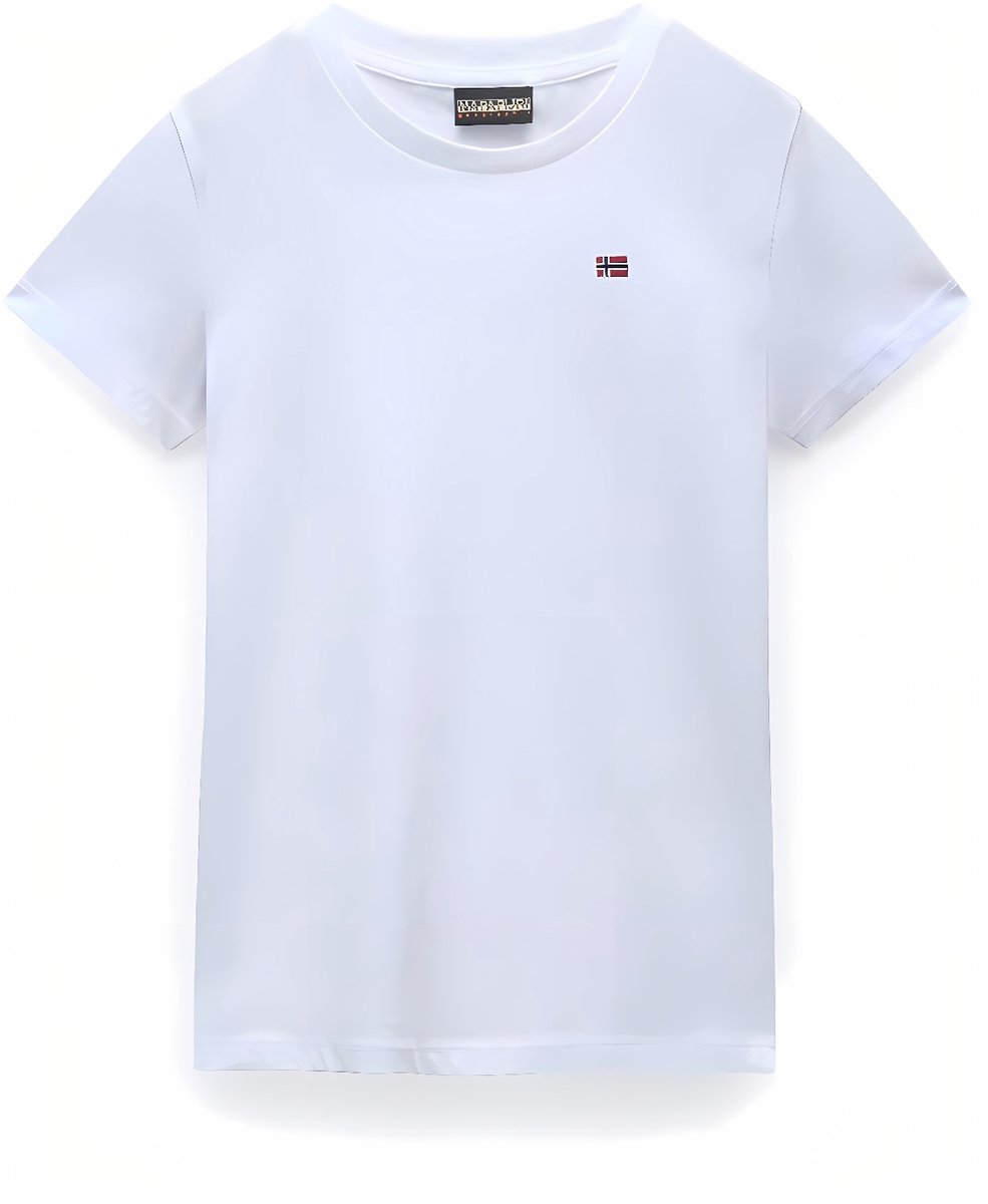 Napapijri K Salis Ss 2 Polo’s & T-shirts Jongens Polo shirt Wit