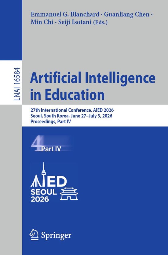 Springer Nature Proceedings Computer Science 4 - Artificial  ... - cover