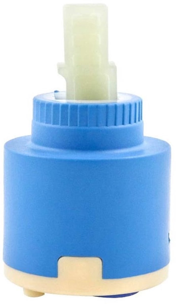 Keramische Kraanpatroon 35 mm - Slijtvast/Hittebestendig - Warm/Koud Schakelventiel - Geschikt voor Keukenkraan - Versterkte Behuizing - Eenvoudige Installatie - Kraanonderdeel