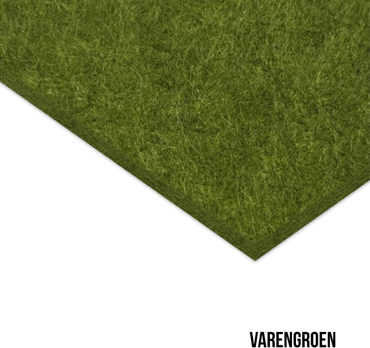 Vilt Wandpaneel - Varengroen - 60x100cm - Kamer26