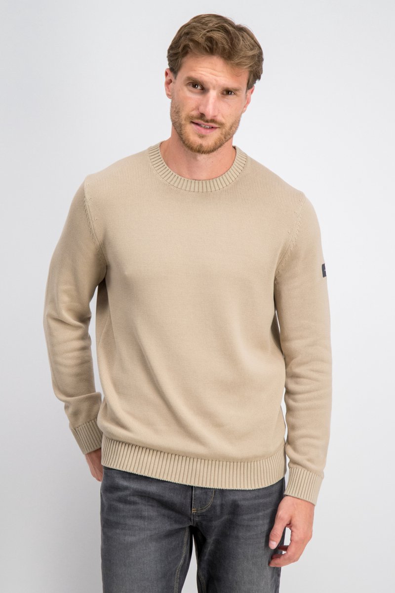 Gabbiano Trui Ewan 6167283 00676 Almond Mannen Maat - XXL