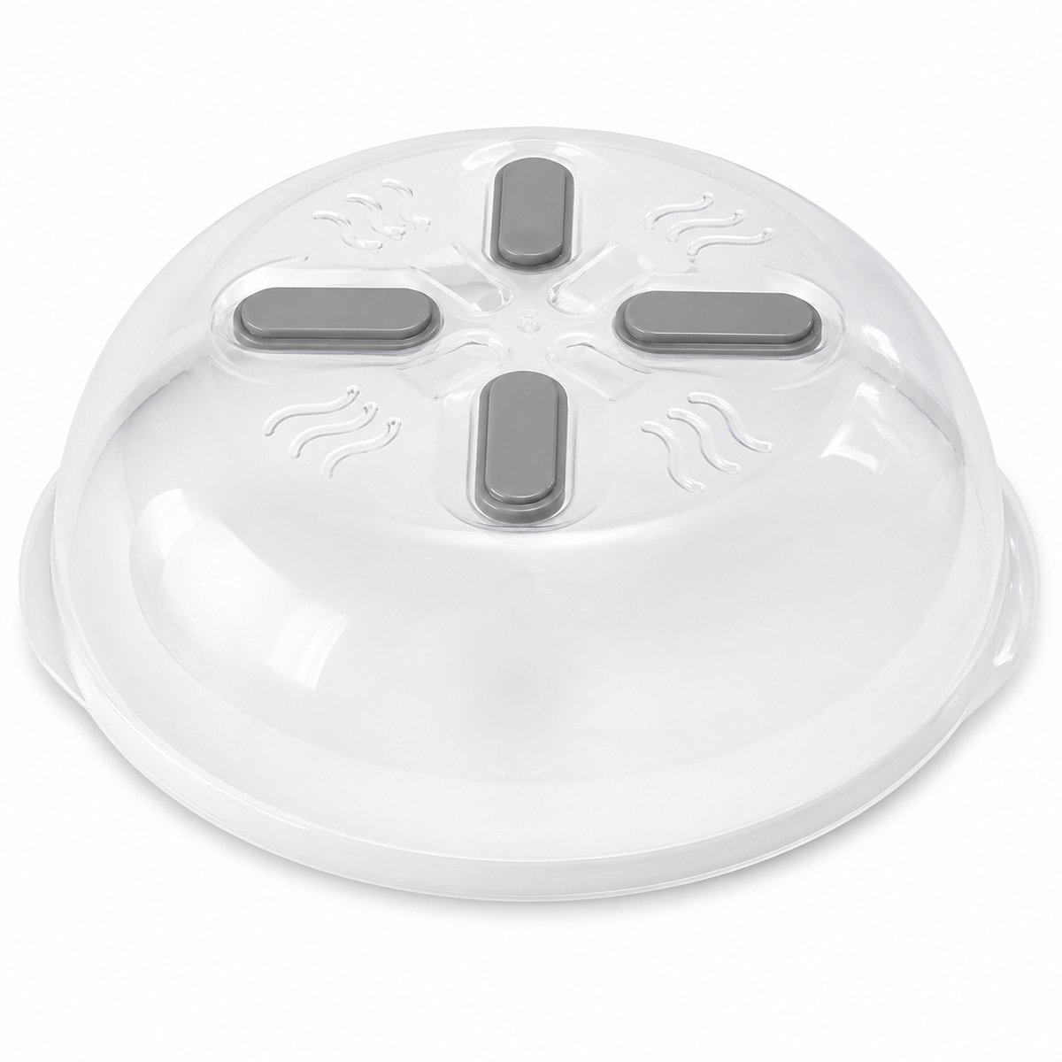 Home & Marker – Magnetische Magnetrondeksel – Spatdeksel voor Magnetron – Anti Spat Afdekkap met Stoomventiel – BPA-vrij & Hittebestendig – 30.5 cm – MAGICOVER