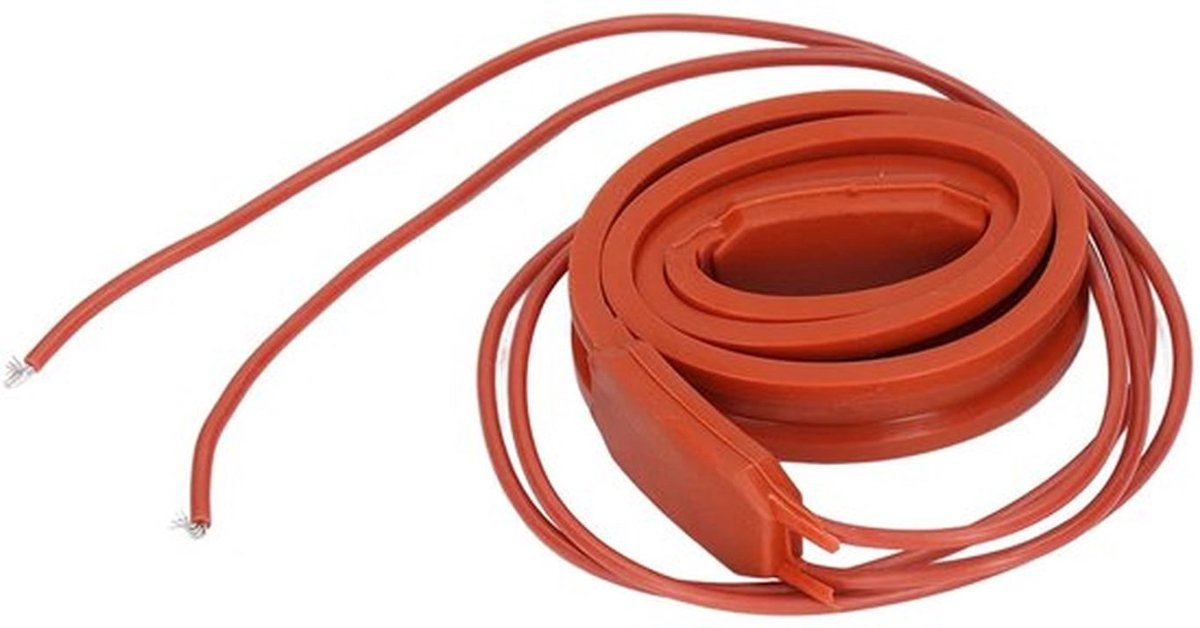 Siliconen Verwarmingsdraad - Waterdichte Verwarming - Flexibel en Zelfregelend - 15 x 500 mm - Anti-vorst Kabel - Geschikt voor Diverse T...