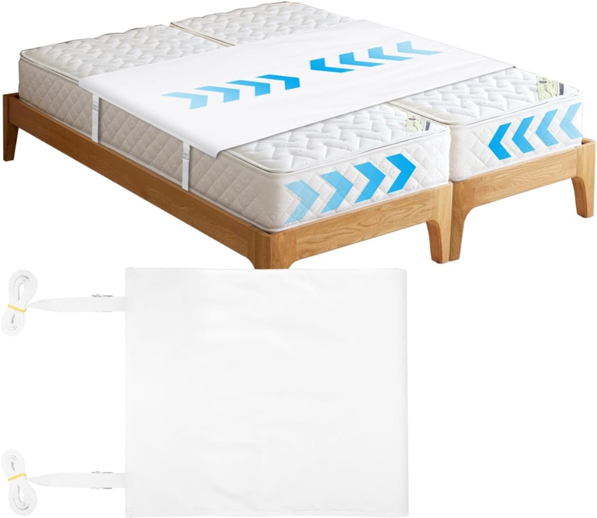 Matraswig - Bedbinder - Liefdesbrug - Wit