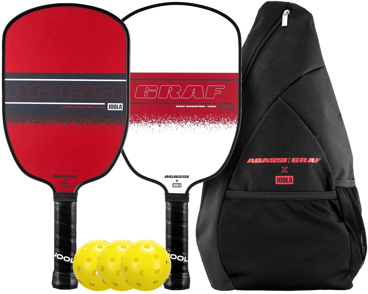 JOOLA AGASSIxJOOLA - Pickleball - Champion Paddle set