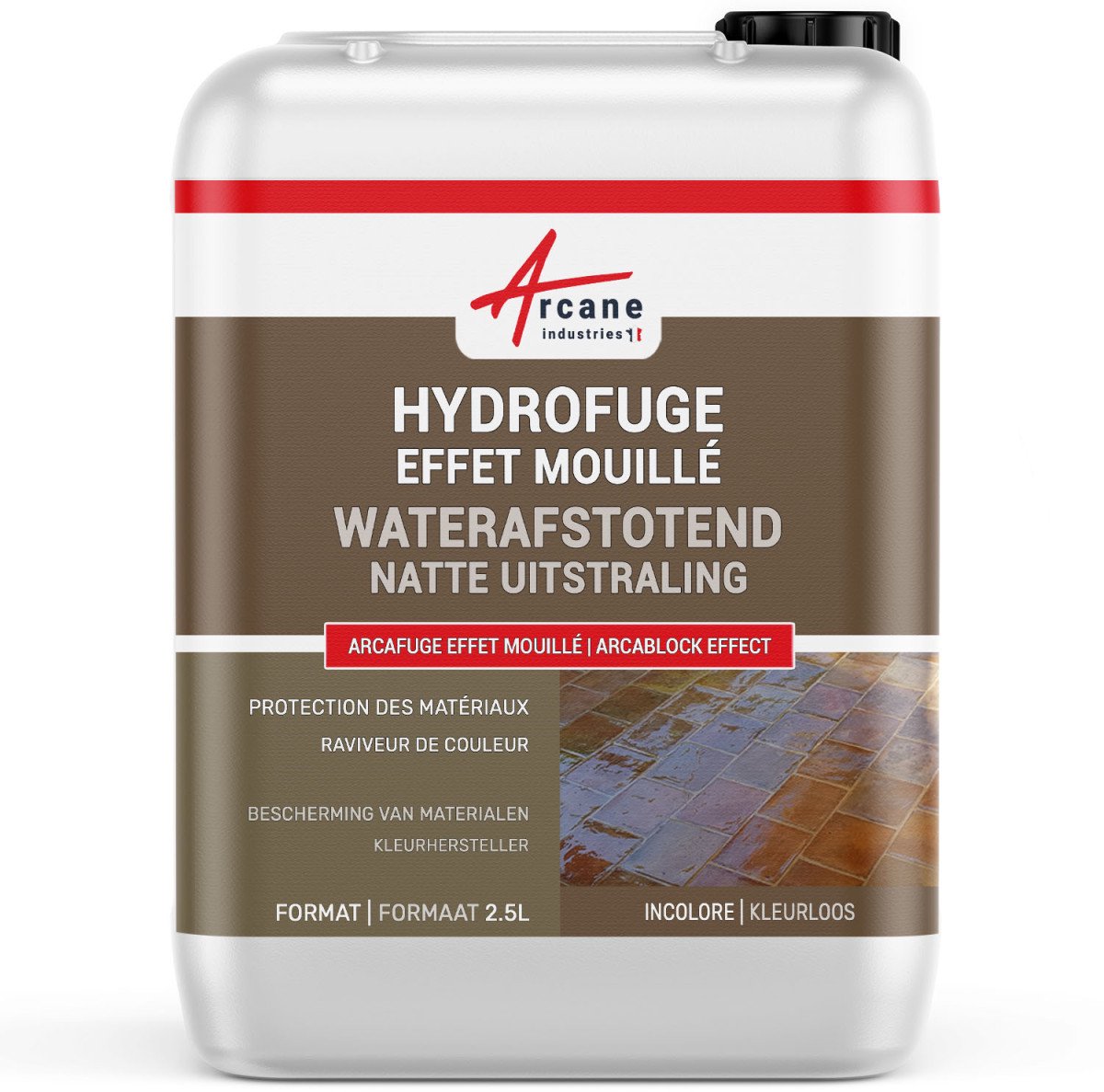 Waterafstotend waterdichtingsmiddel nat effect: ARCABLOCK EFFECT