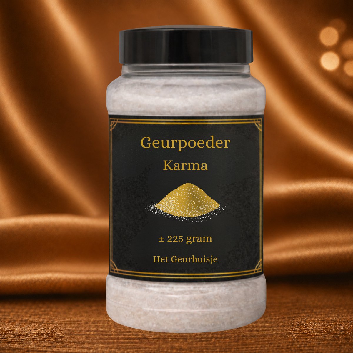 Interieur Geurpoeder: Populaire Wellnessgeur met Karma (± 225 gram) - Voor Stofzuiger, Tapijt & Interieur - Luxe Geur voor een Schoon & Fris Gevoel - Dierproefvrij