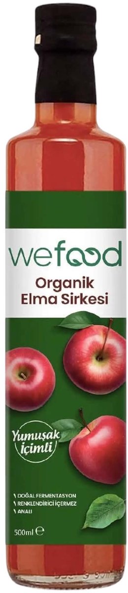 Wefood Appelazijn – 100% Appel – Natuurlijk Gefermenteerde Appelazijn – 500 ml
