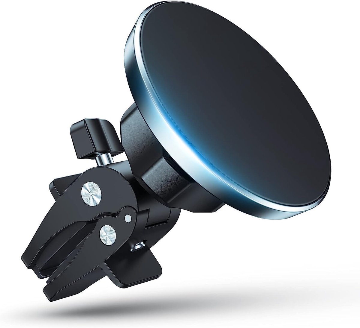 Famanu – 16 sterke magnetische telefoonhouders voor in de auto, 360° draaibare functie, geschikt voor verschillende smartphones