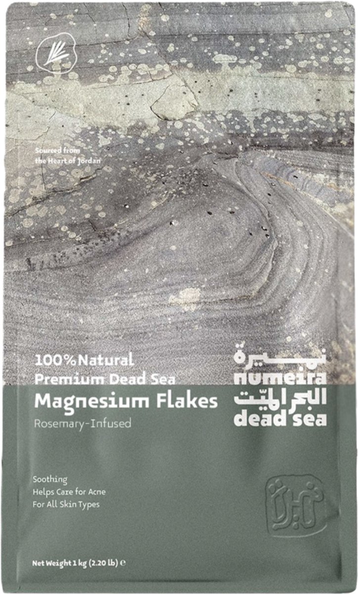 Numeira Magnesium Vlokken met Rozemarijnolie - 1kg