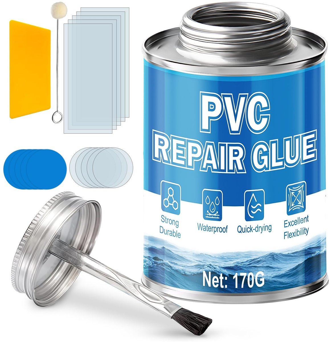 Solidchoice - Sterke Neopreen Lijm 170g voor Waterdichte Reparaties