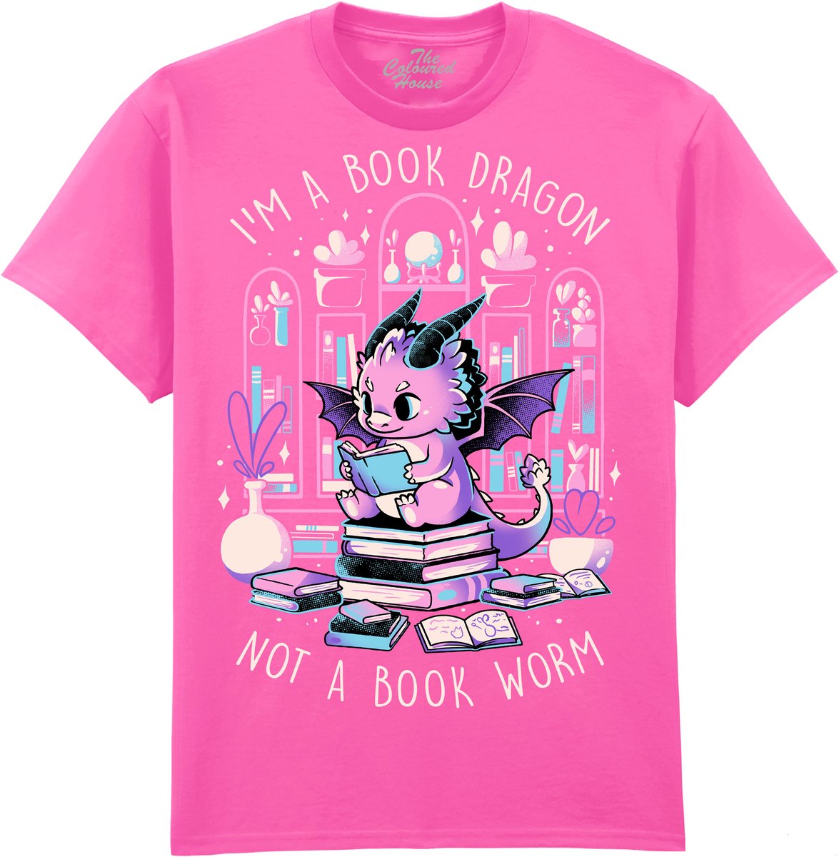 Draak Book Dragon The Coloured House T-shirt M