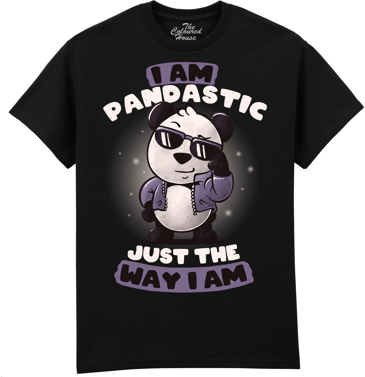 Panda I Am Pandastic The Coloured House T-shirt L