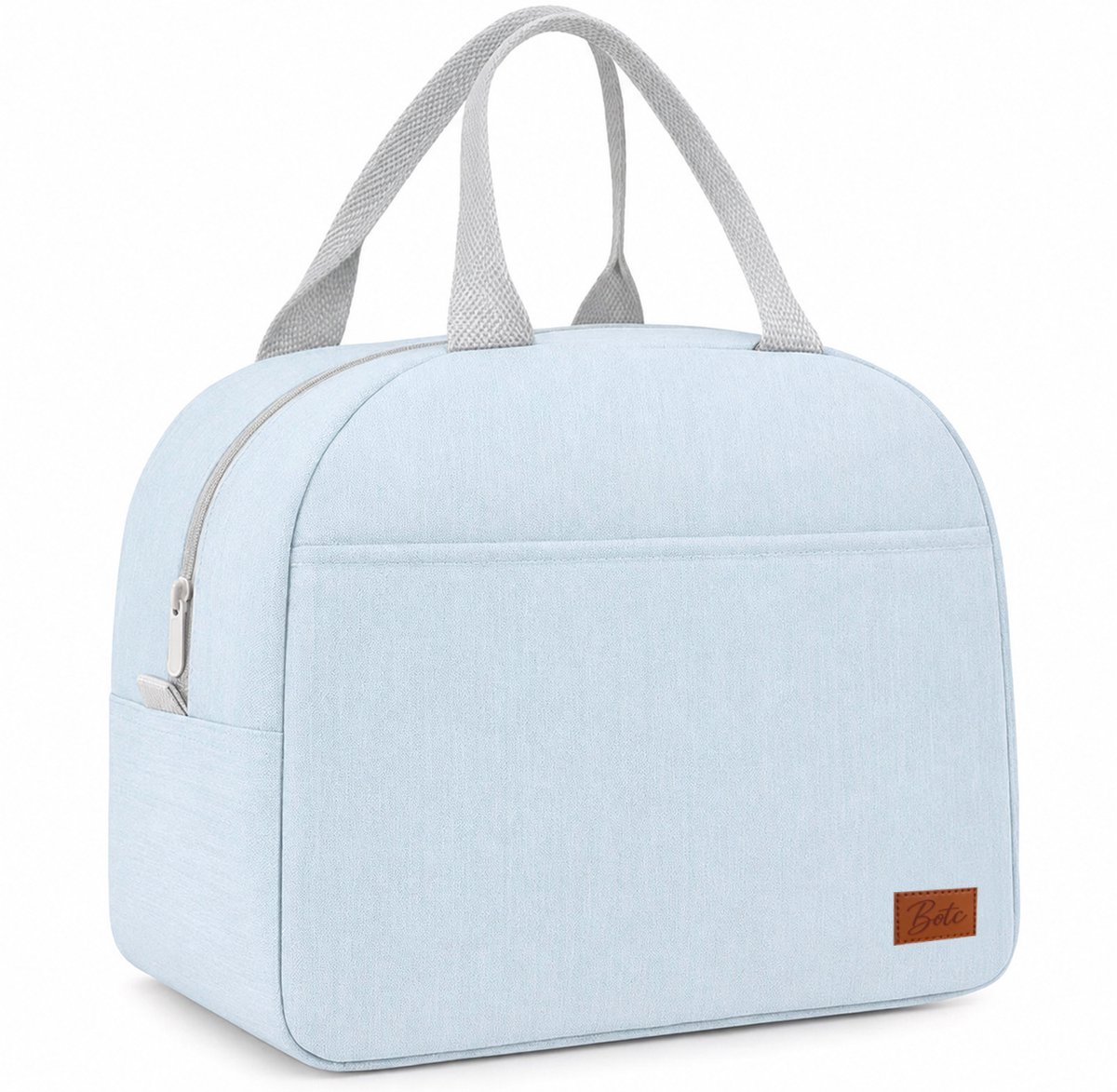 BOTC Koeltas - Lunchtas - 7 liter - Koeltasje - Geïsoleerde Koeltas - 25x21x14cm - Lichtblauw