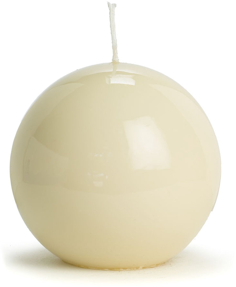 Hoogglans Bolkaars Rustik Lys - 10 cm - Cream