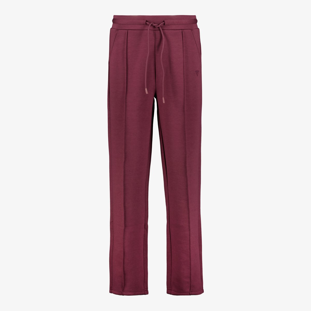 Osaga wide leg dames trainingsbroek bordeaux rood - Maat XXL