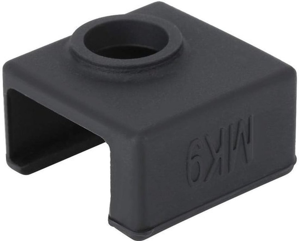 Verwarmingsblok Hittebestendig - Antislip Silicone Case - 3D-printer Onderdeel - Beschermhoes - Temperatuurbehoud - Tot 280 °C - Siliconen Hoes