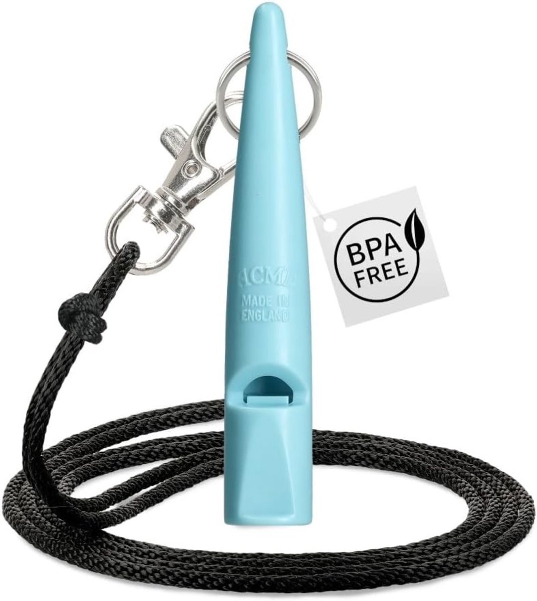Ultrasoon hondenfluitje - Blauw - 4850 Hz - Inclusief Fluitband - Voor Training en Sport