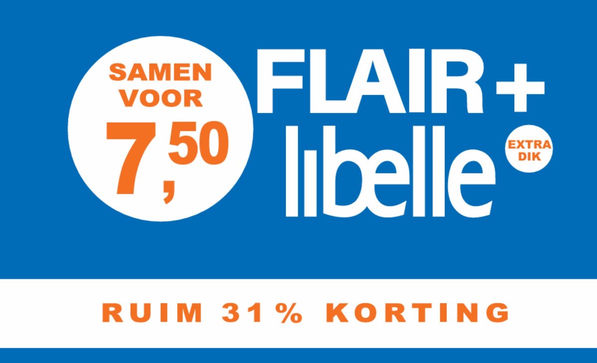 Pakket Flair + Libelle 2026-34 - Magazine voordeelpakket