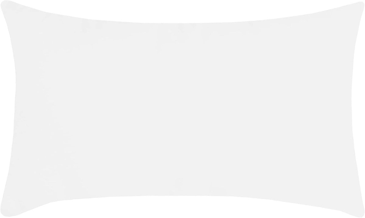 STOF Nelson Sierkussen - 30 x 50 cm - Polyester - Wit