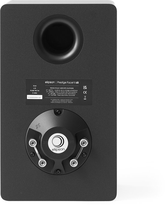 Elipson Prestige Facet II 6B ACTIVE - Mat Zwart — afbeelding 2