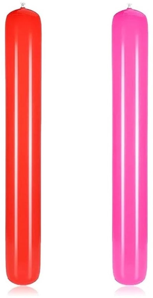 Zwemnoedel 2 stuks - Opblaasbare Foam Noedel - Geschikt voor Volwassenen/Kinderen - Ideaal Zomerspeelgoed - 105 x 15 cm - Eenvoudig op te bergen - Waternoedel