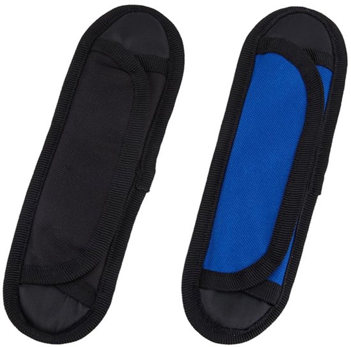 - Schouderriem Pad - Comfortabele Vervanging - Zwart & Blauw - Verlichting Schouderpijn - Geschikt voor Rugzakken en Tassen