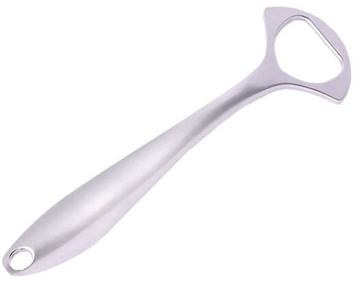 Elegante flesopener met antislip handvat, coole flesopener, hoogwaardige ergonomische flesopener, blikopener