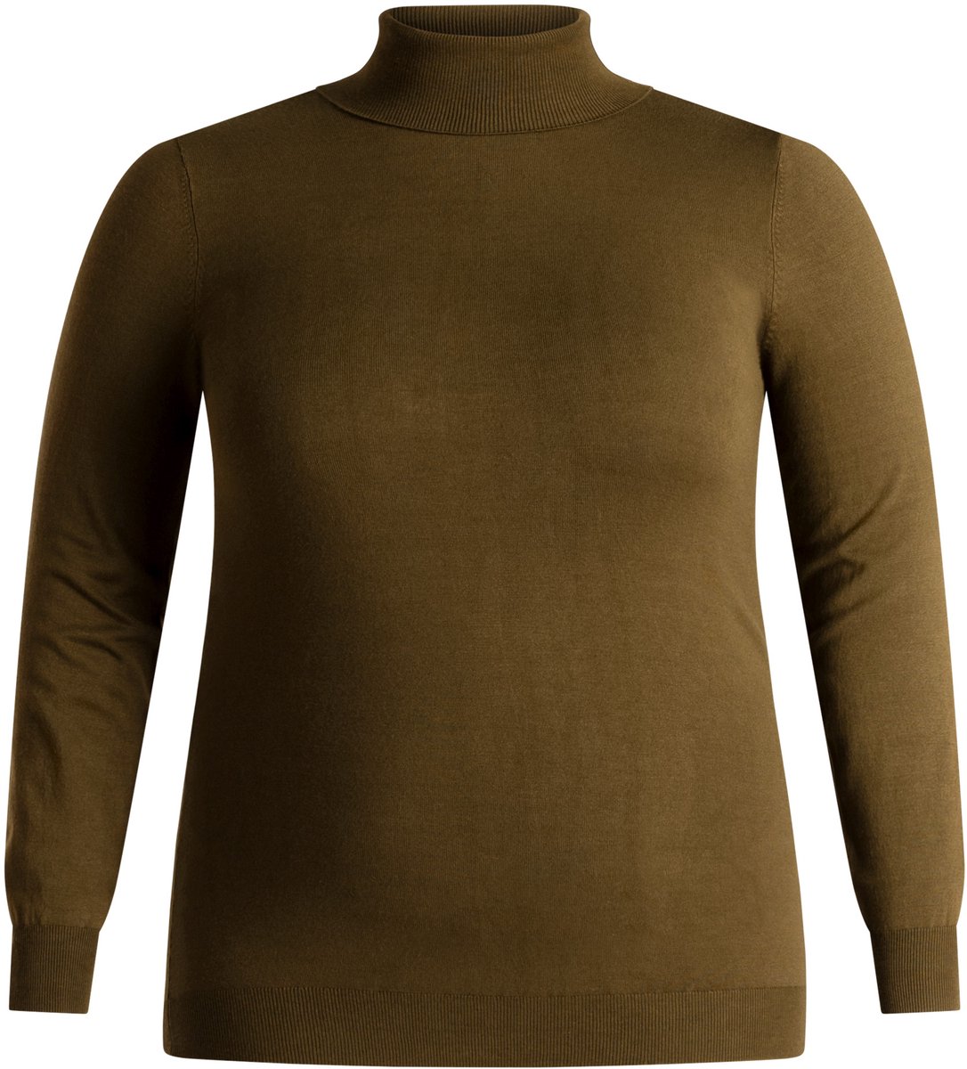 BASE LEVEL CURVY Yuena Trui - Olive - maat 1(48)