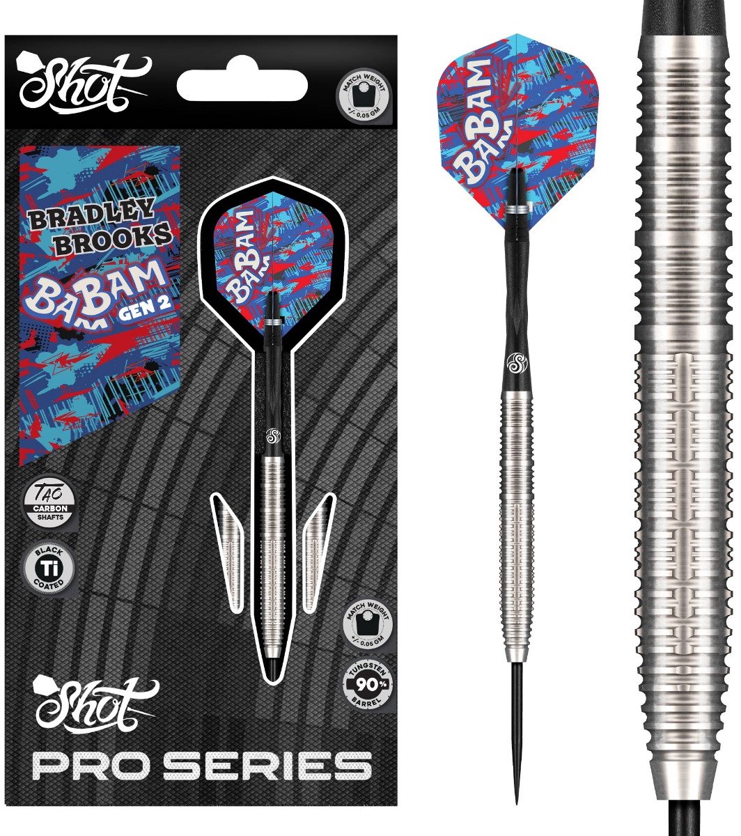 Shot Bradley Brooks G2 90% - Dartpijlen