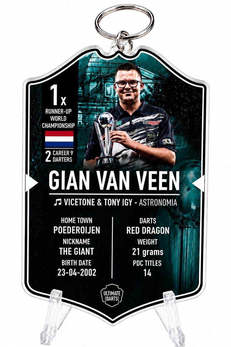 Ultimate Card Key Chain Gian van Veen