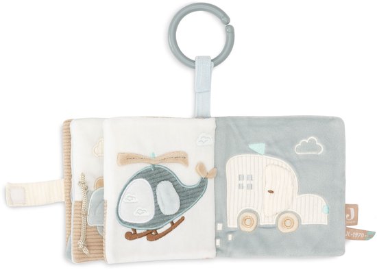 Jollein Baby Activiteitenboekje - On The Go - Polyester - Sensorisch Speelgoed van Jollein — afbeelding 5