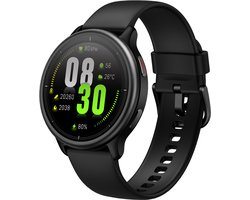 Sytifro DR09 Smartwatch Dames met Bluetooth Bellen - 1.27" AMOLED Touchscreen - 100+ Sportmodi - Hartslag, SpO2 & Slaapmonitor - 5-7 Dagen Batterij - Zwart