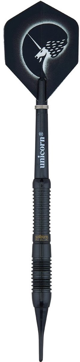Unicorn Core Plus Black Brass Soft Tip - Dartpijlen 17 Gram van Unicorn — afbeelding 3