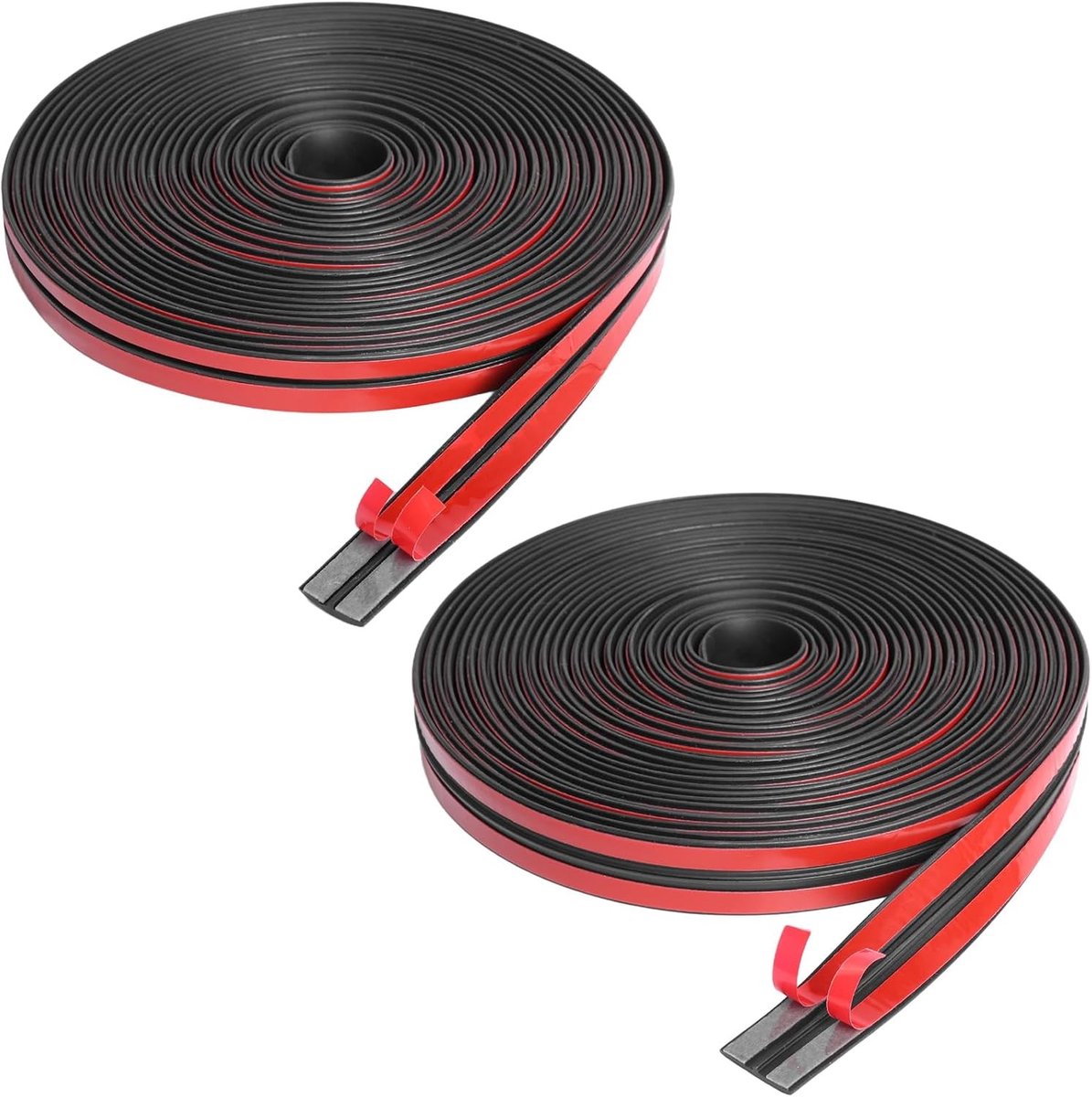 Autovoorruitafdichting - Zwart - 9 m x 14 mm - T-vormige Rubber Afdichtstrip - Voor Auto's en Huizen