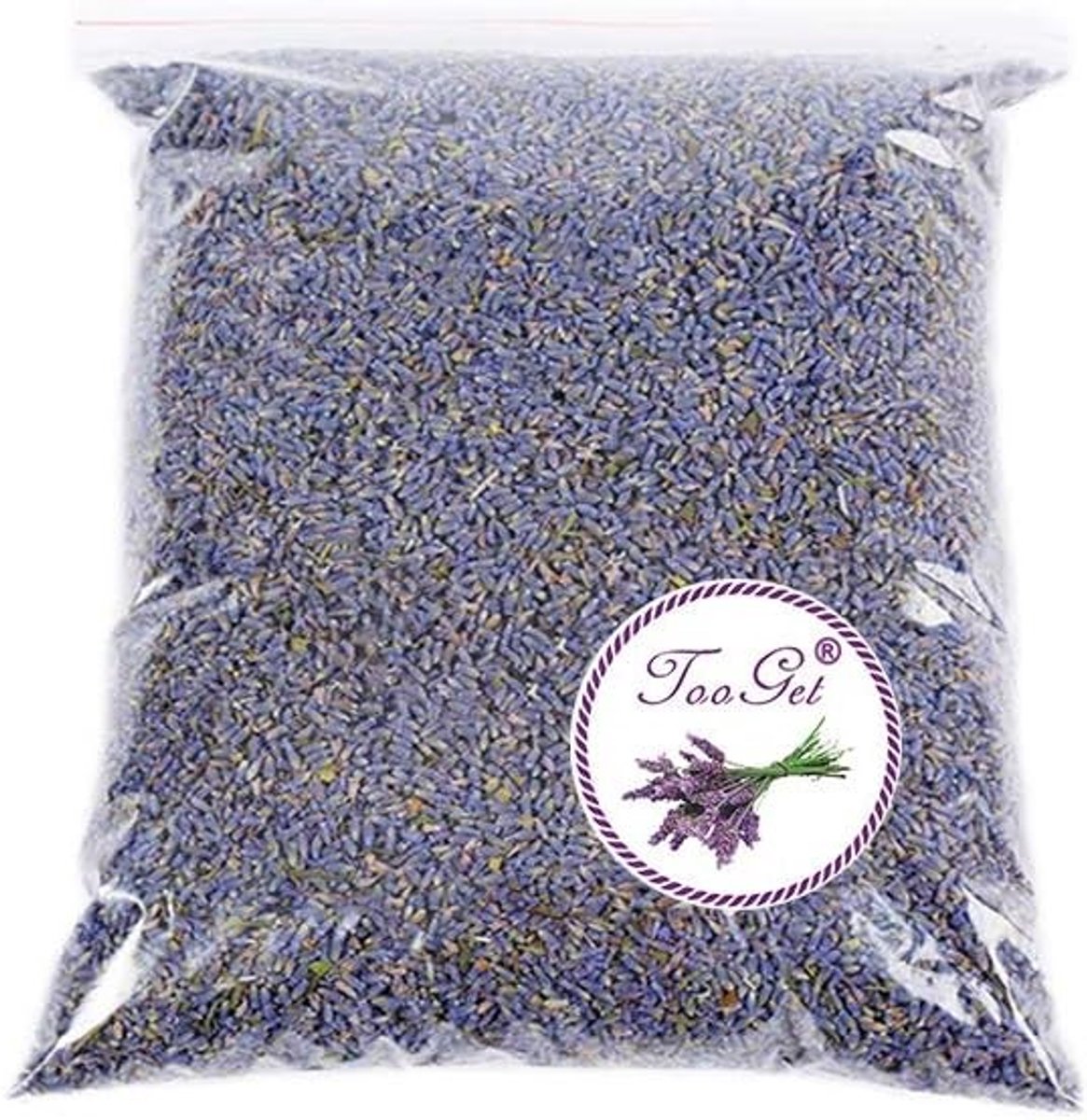 Geverfde Lavendel Bloemen - Gedroogde Lavendel voor Geur Kussens, Natuurlijke Lavendelzakjes en Potpourri, Premium Kwaliteit - 225g