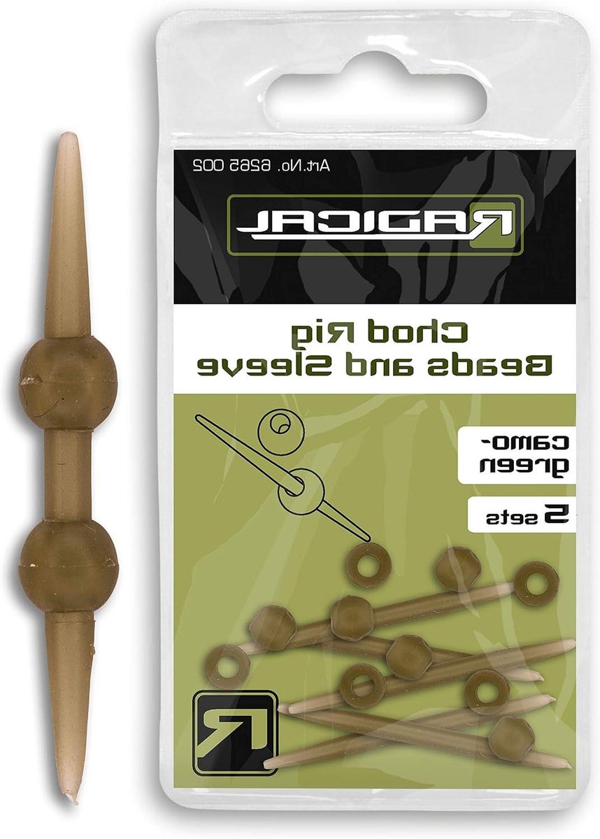 Rig Accessoires Set - Visserij Onderdelen - Karper Vissen - Snel Klaar Systeem - 5 Stuks - Camo Groen